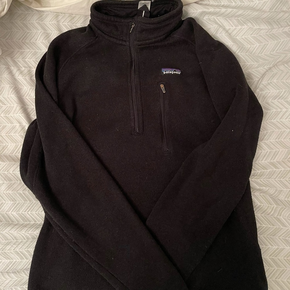 Men’s patagonia better sweater half zip size M